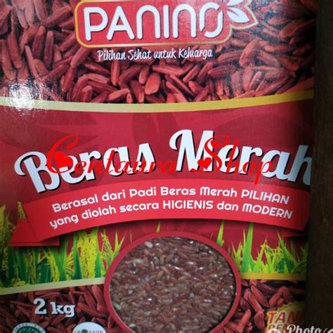 Jual Panino Beras Merah Organik 2kg Shopee Indonesia