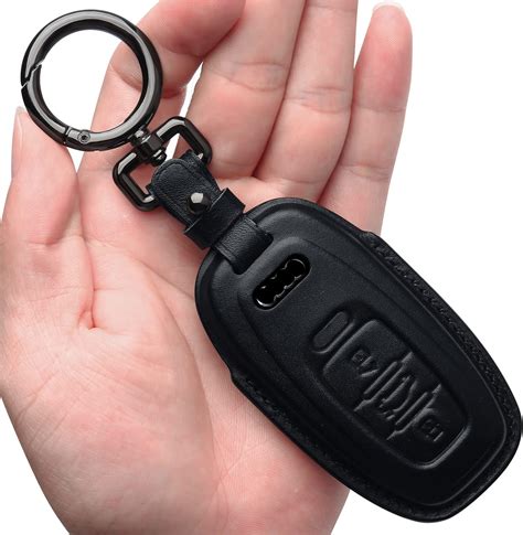 Amazon Tukellen Compatible With Audi Key Fob Cover Genuine Leather