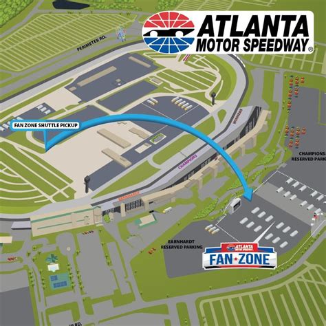 Atlanta Motor Speedway Parking Map – The World Map