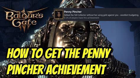 Baldur S Gate How To Get The Penny Pincher Achievement Youtube