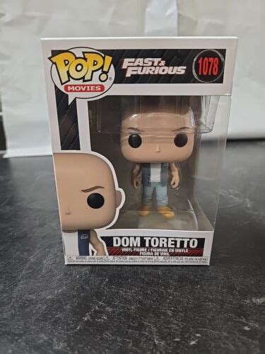 Funko Pop Vinyl Fast Furious Dom Toretto 1078 889698552264 EBay