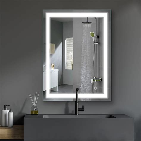 Buy ExBrite LED Bathroom Mirror 24x32inch Wall Ed Vanity Mirror Anti