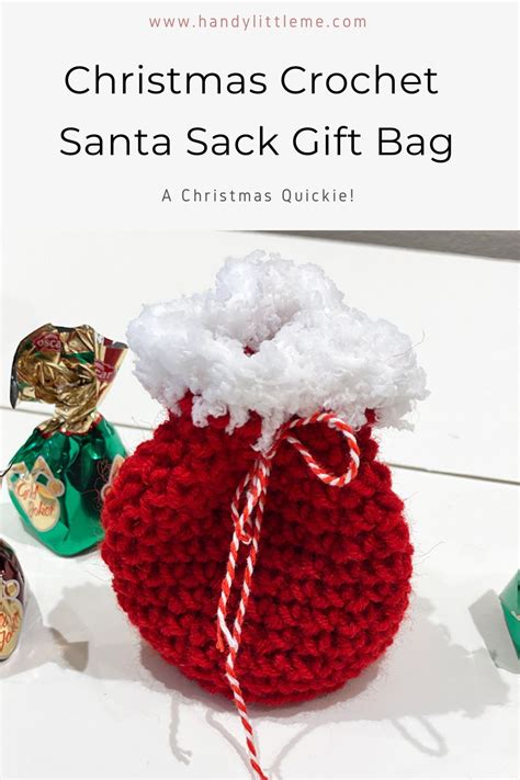 6 Free Crochet Gift Bag Patterns For Christmas Artofit