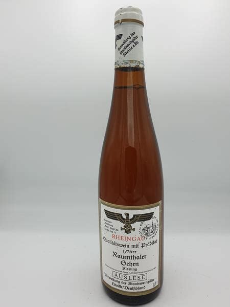 Hessische Staatsweingüter Kloster Eberbach Rauenthaler Gehrn Riesling