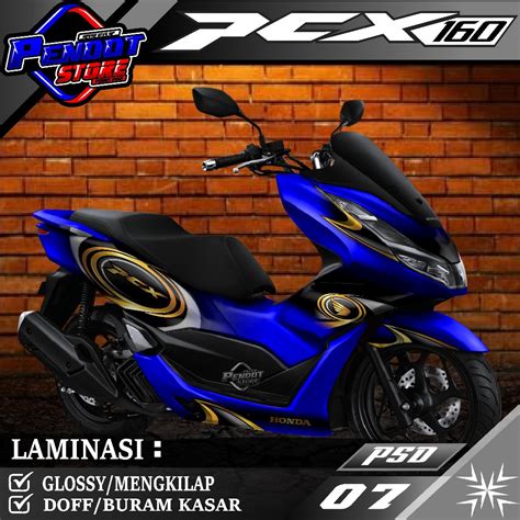 Jual Decal Sticker Honda PCX 160 2023 Fullbody Stiker Aksesoris Pcx