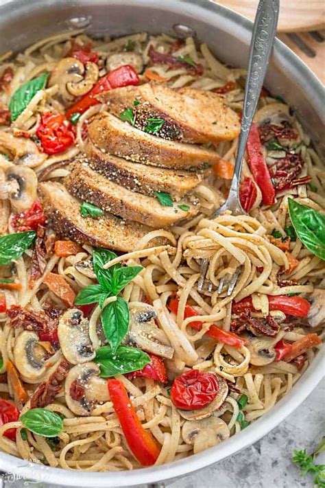 Tuscan Chicken Pasta Recipe Life Made Sweeter