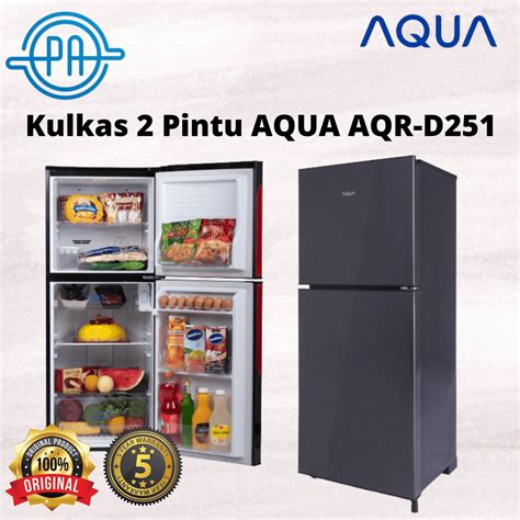 Jual KULKAS AQUA 2 PINTU AQRD251 LEMARI ES AQUA AQRD 251 GARANSI