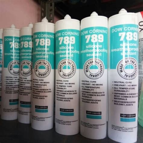 White Dow Corning 789 Waterproof Silicone Sealant Rs 160 Bottle ID