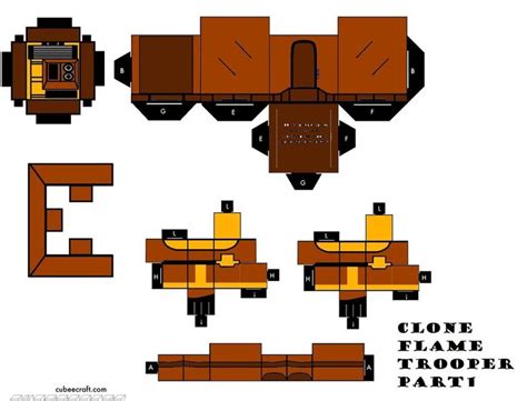 Clone Flame Trooper Cubeecraft Part 1 By JagaMen On DeviantArt