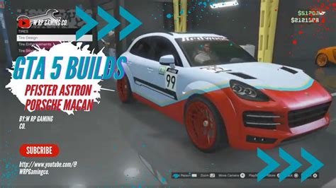 Gta Vehicle Customization Pfister Astron Porsche Macan Youtube