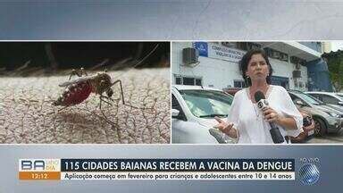 Bahia Meio Dia Salvador Municípios baianos vão receber a vacina