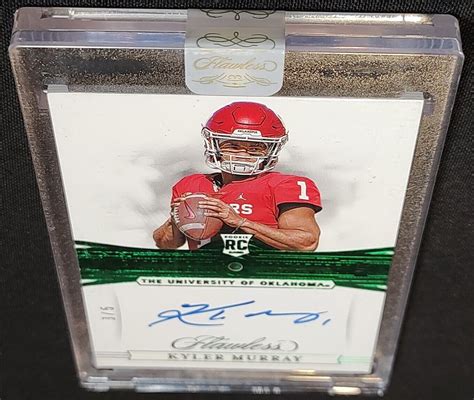 Rc Auto D Kyler Murray Rookie Gemstone Emerald Panini Sealed