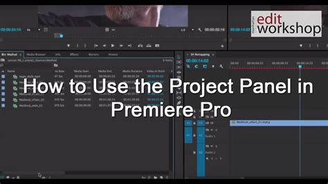 How To Use The Project Panel In Premiere Pro Youtube