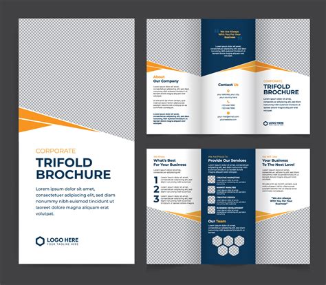 Tri Fold Brochure Layout