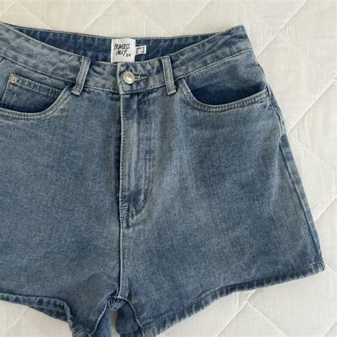 Princess Polly Denim Shorts Only Worn A Handful Of Depop