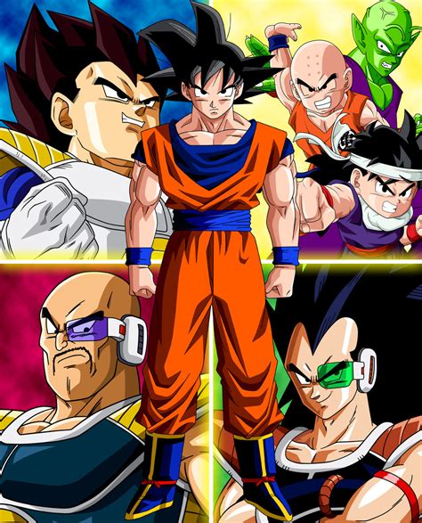 Masterroshifans Dragon Ball Z Poster K Saga Saiyajin Dragon Ball