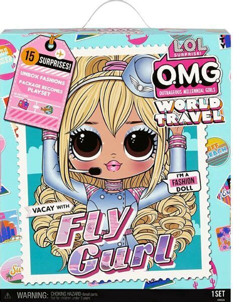 Mga Euc L O L Surprise Omg World Travel Fly Gurl Modepuppe