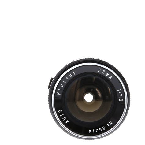 Vivitar 28mm F 2 8 Auto M42 Screw Mount Manual Focus Lens {52} At Keh