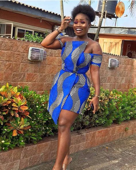 120 Ankara Short Gown Styles Designs ThriveNaija