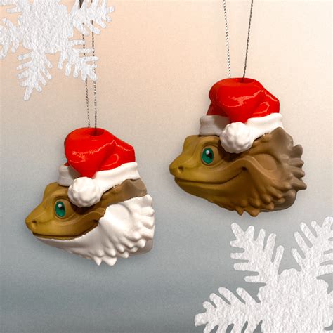 Bearded Dragon Christmas Ornament