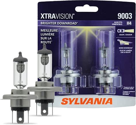 Sylvania Also Fits H Xtravision Halogen Headlight Bulb Pack