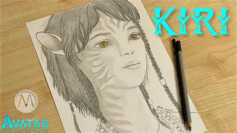 Drawing Avatar The Way Of Water Kiri Drawing Tutorial Youtube