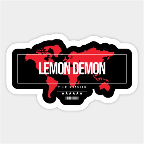 Lemon Demon View-Monster - Lemon Demon View Monster - Sticker | TeePublic