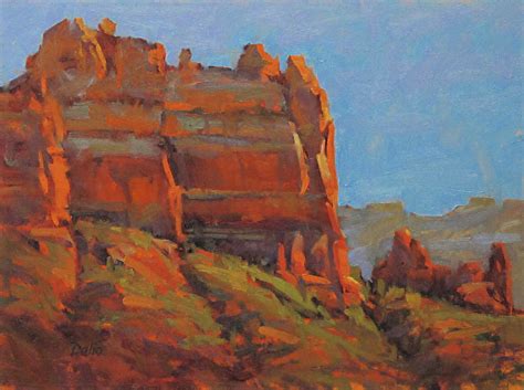 Carl Dalio Sedona Afternoon Oil Painting Entry October 2013