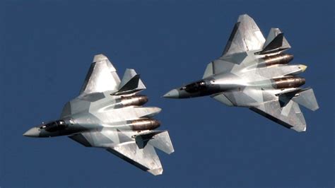 Rusia Despliega Aviones De Combate De Sigilo Avanzado Su En Siria