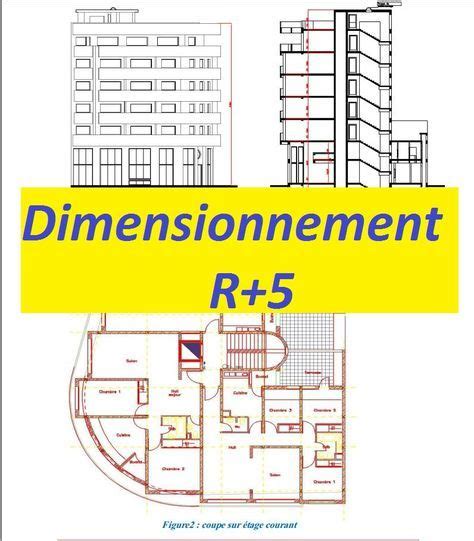 Dimensionnement R 5 Avec Excel Et Plans Autocad Rapport De Stage