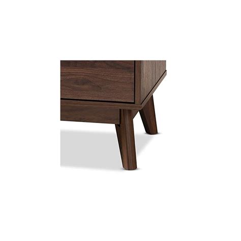 Buy Bowery Hill Walnut Brown Finished Drawer Wood Chest Online At