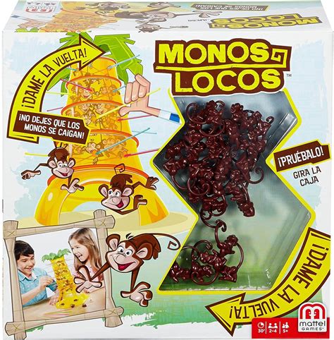 Juego De Mesa Monos Locos Jugueter A Don Tris Tras