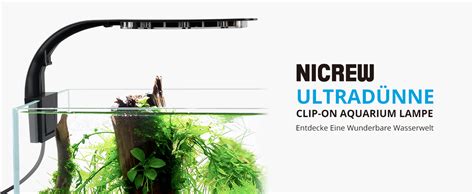 Nicrew Led Aquarium Beleuchtung Leuchte Clip Ultrad Nnes