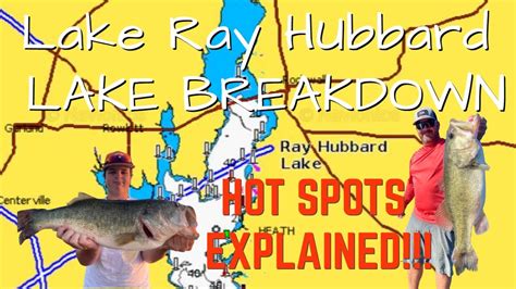 Lake Ray Hubbard Lake Breakdown Find Fish Fast Bass Fishing