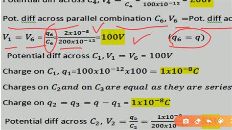 Electrostatics Xi Numericals Capacitors For Cbse Students Youtube