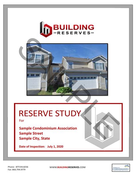 Building Reserves, Inc. - Sample Townhome Reserve Study - Page 2 - Created with Publitas.com