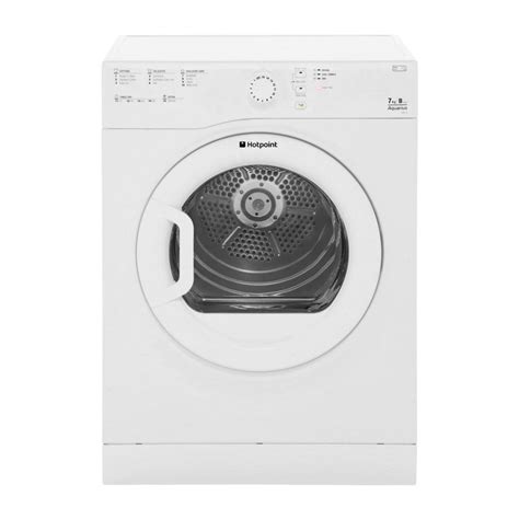 Hotpoint Tvfs73bgp 7kg Freestanding Vented Tumble Dryer Polar White Appliances Direct