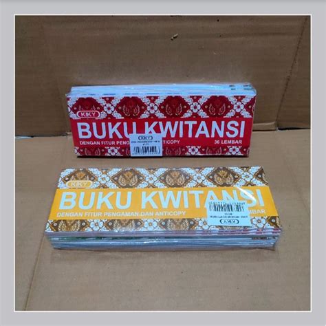 Jual Pak Kwitansi Kecil Kiki Isi Buku Shopee Indonesia