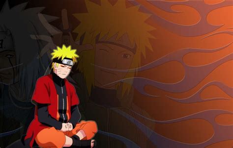 Cloak Naruto Jiraiya Minato The Mode Of A Hermit For Section