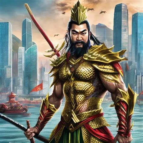 Guan Yu Three Kingdoms A Beautiful Chinese Landsca Openart