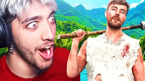 Mrbeast Sobreviviendo En Una Isla Abandonada Youtube