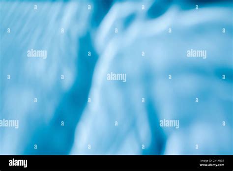 Shadow And Light Caustic Effect On Blue Wall Stock Photo Alamy