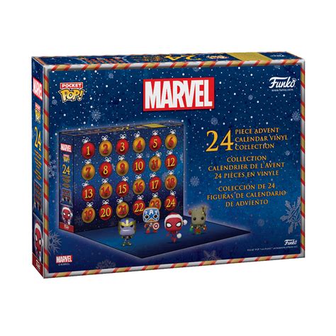 MARVEL Pocket Pop Calendrier De L Avent 24 Figurines