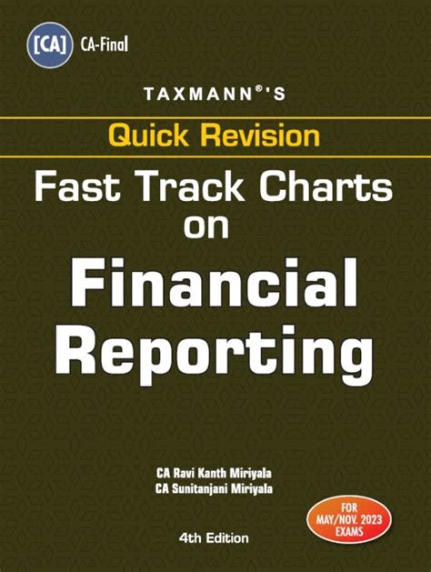 Fast Track Charts On Financial Reporting Summary Book Th Edition