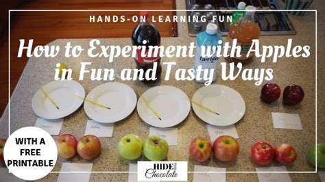 How To Experiment With Apples In Fun And Tasty Ways And Snag A Free