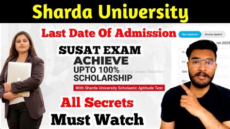 Sharda University Admission Process Admission Last Date 2023 Campus