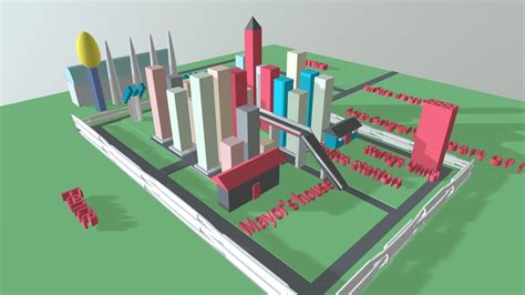 Cell City 3d Model By Dr Eddie S Class Gonzalezedito [96852d7] Sketchfab