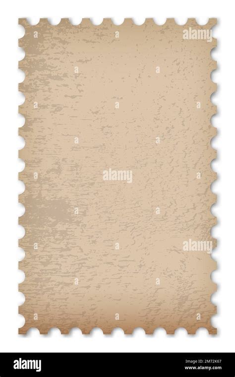 Old Grunge Postage Stamp Clean Postage Stamp Template Postage Stamp