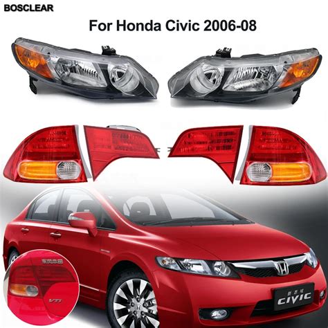 Luces Traseras Para Honda Civic 8th Gen 4dr Sedan L Mpara De Luces