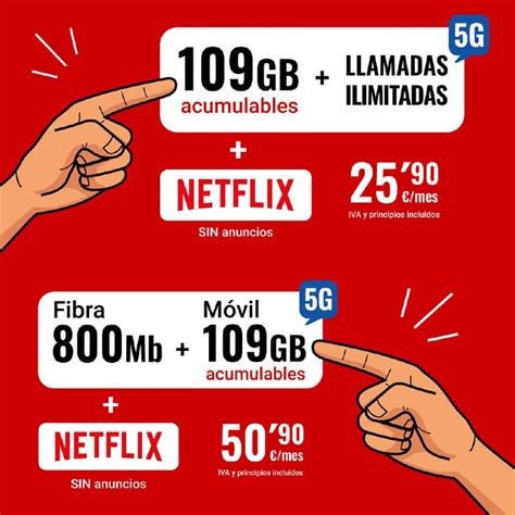 Pepephone Ampl A De A Gb Sus Tarifas Con Netflix Movilonia